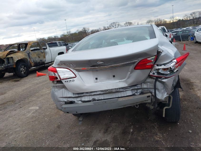 2019 Nissan Sentra S VIN: 3N1AB7APXKY335510 Lot: 38238601