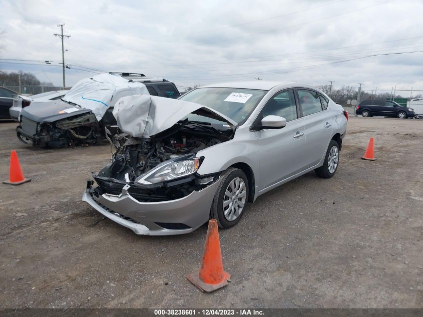 2019 Nissan Sentra S VIN: 3N1AB7APXKY335510 Lot: 38238601