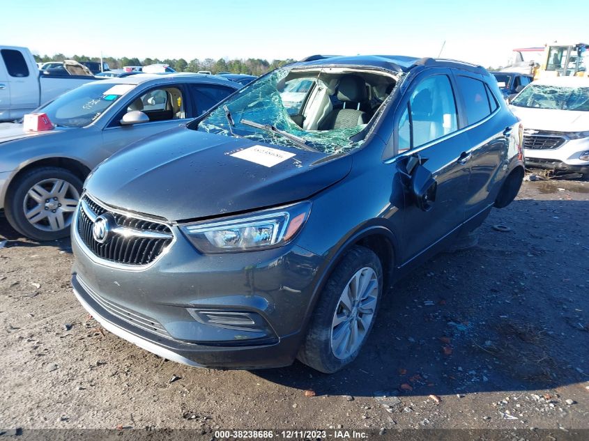 2018 Buick Encore Preferred VIN: KL4CJASB7JB608421 Lot: 38238686