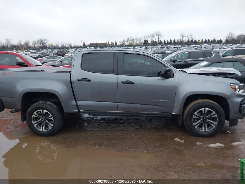 2021 Chevrolet Colorado 4Wd Short Box Z71 VIN: 1GCGTDEN4M1235051 Lot: 38238803