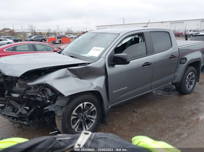 2021 Chevrolet Colorado 4Wd Short Box Z71 VIN: 1GCGTDEN4M1235051 Lot: 38238803