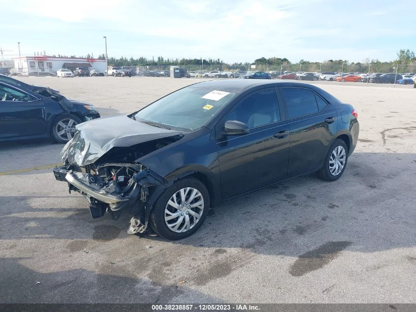 2016 Toyota Corolla Le VIN: 2T1BURHE0GC687157 Lot: 38238857