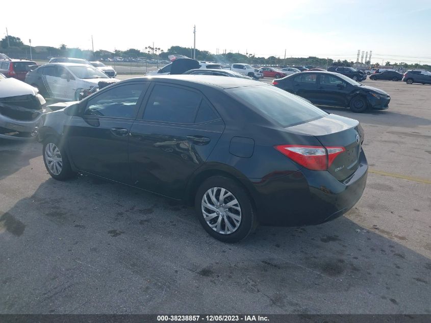 2016 Toyota Corolla Le VIN: 2T1BURHE0GC687157 Lot: 38238857