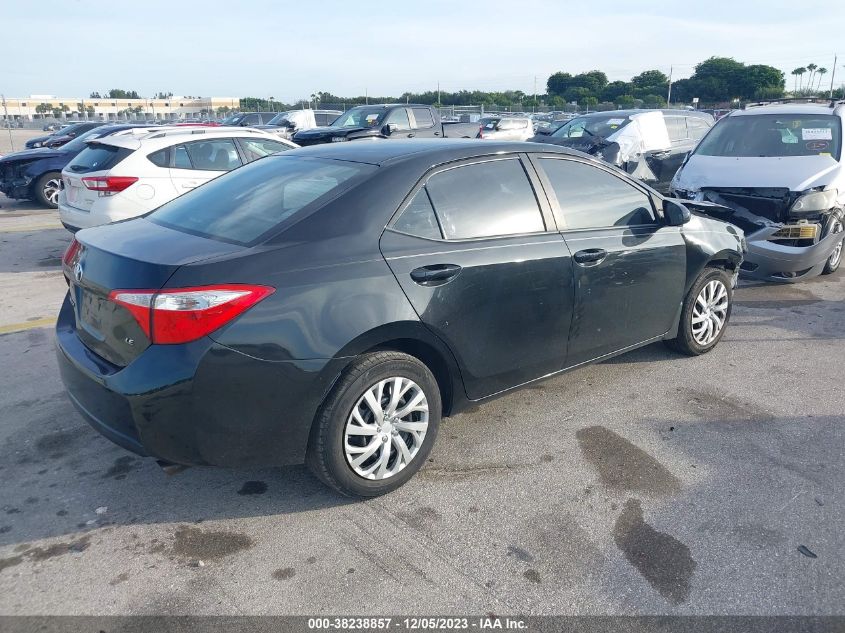 2016 Toyota Corolla Le VIN: 2T1BURHE0GC687157 Lot: 38238857