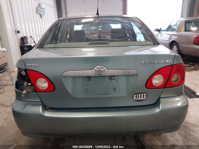 2005 Toyota Corolla Le VIN: 1NXBR32E35Z423837 Lot: 38238859