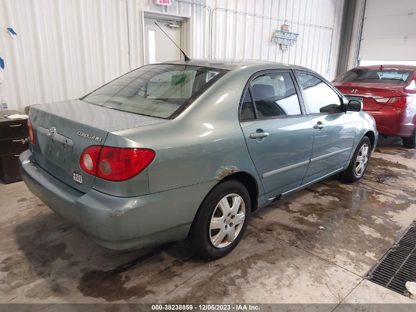 2005 Toyota Corolla Le VIN: 1NXBR32E35Z423837 Lot: 38238859