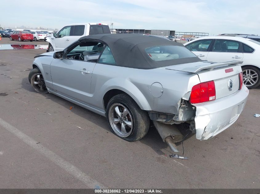 2007 Ford Mustang Gt Deluxe/Gt Premium VIN: 1ZVFT85H175196989 Lot: 38238862