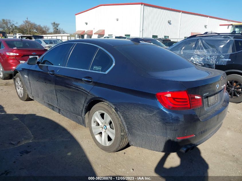 2013 BMW 528I xDrive VIN: WBAXH5C58DDW16214 Lot: 38238870