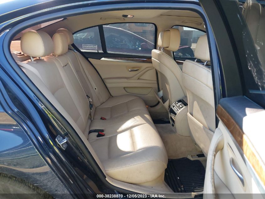 2013 BMW 528I xDrive VIN: WBAXH5C58DDW16214 Lot: 38238870