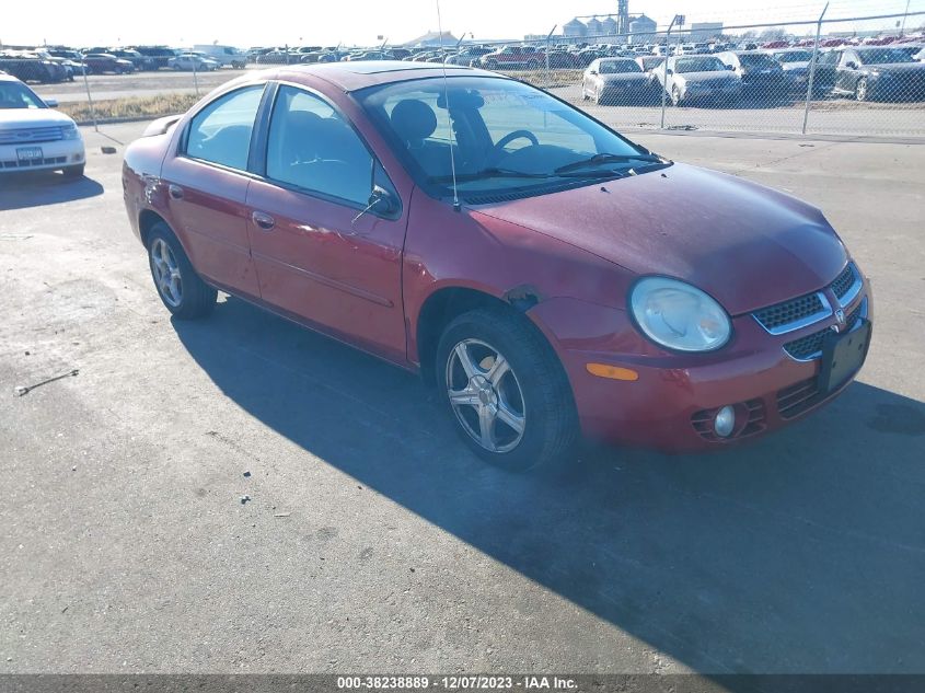 2005 Dodge Neon Sxt VIN: 1B3AS56C85D117257 Lot: 38238889