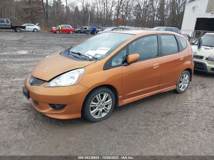 2010 Honda Fit Sport VIN: JHMGE8H47AS024130 Lot: 38238935