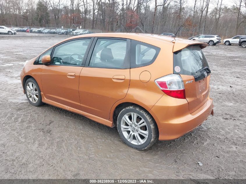 2010 Honda Fit Sport VIN: JHMGE8H47AS024130 Lot: 38238935