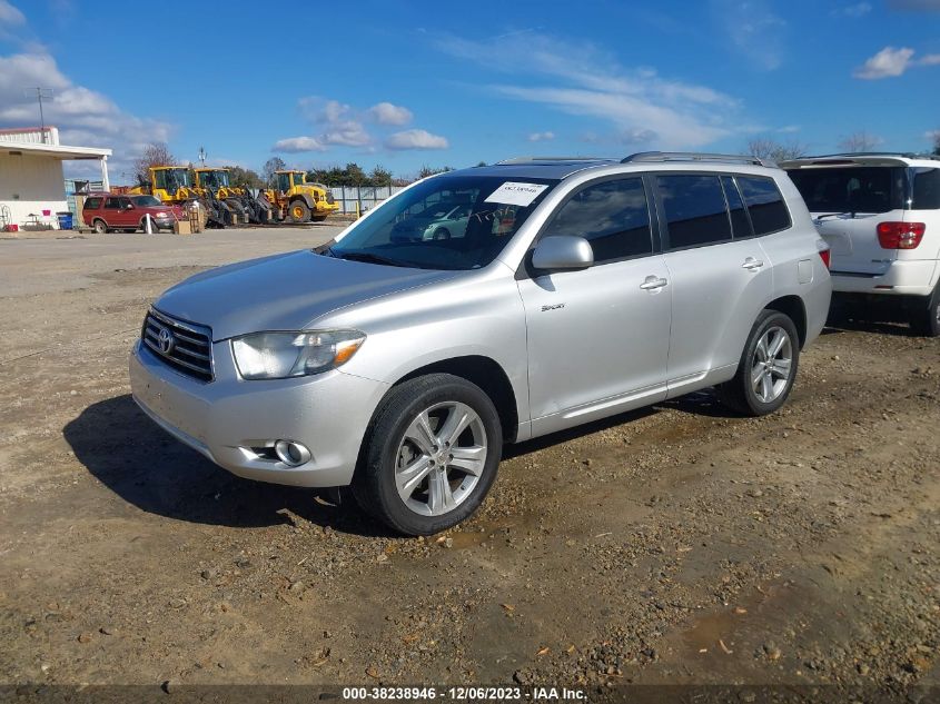 2010 Toyota Highlander Sport VIN: 5TDEK3EH9AS006183 Lot: 40816619