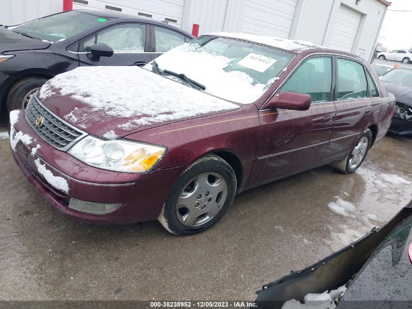 2004 Toyota Avalon Xls VIN: 4T1BF28BX4U353770 Lot: 38238952