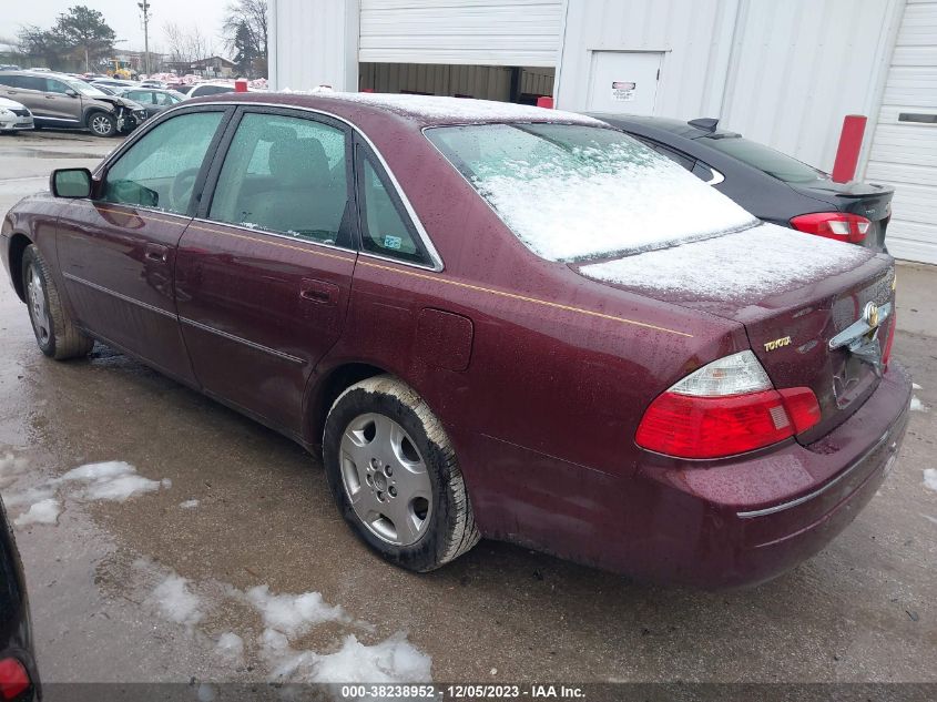 2004 Toyota Avalon Xls VIN: 4T1BF28BX4U353770 Lot: 38238952