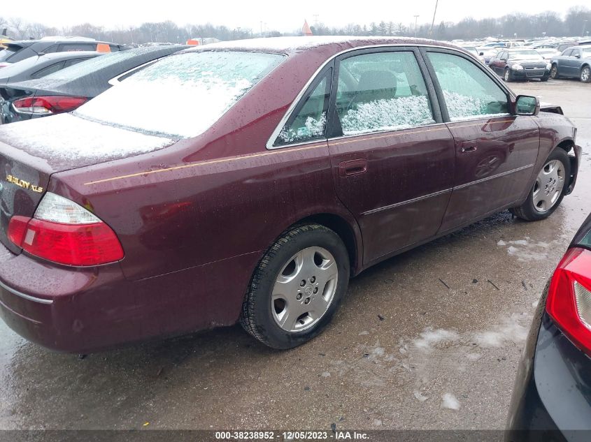 2004 Toyota Avalon Xls VIN: 4T1BF28BX4U353770 Lot: 38238952