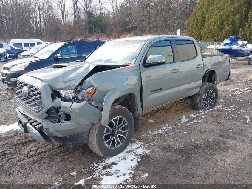 2022 Toyota Tacoma Trd Sport VIN: 3TYCZ5AN8NT100964 Lot: 38238970