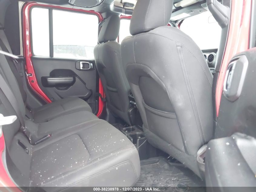 2020 Jeep Gladiator Sport S 4X4 VIN: 1C6HJTAG9LL124355 Lot: 38238978