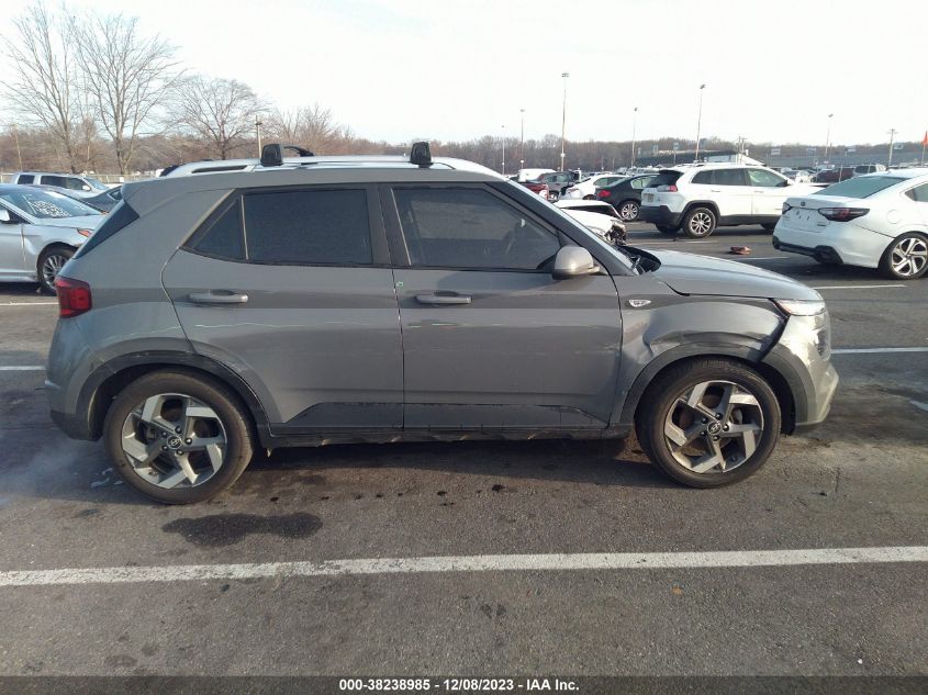 2021 Hyundai Venue Sel VIN: KMHRC8A38MU100461 Lot: 38238985