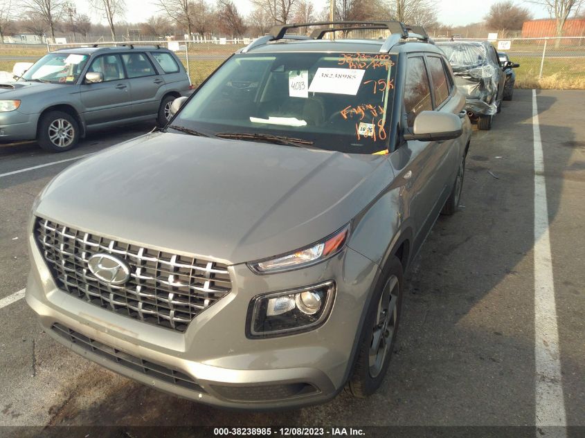 2021 Hyundai Venue Sel VIN: KMHRC8A38MU100461 Lot: 38238985