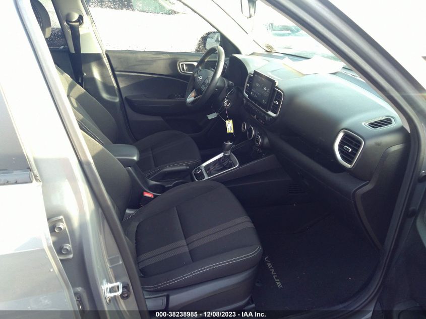 2021 Hyundai Venue Sel VIN: KMHRC8A38MU100461 Lot: 38238985
