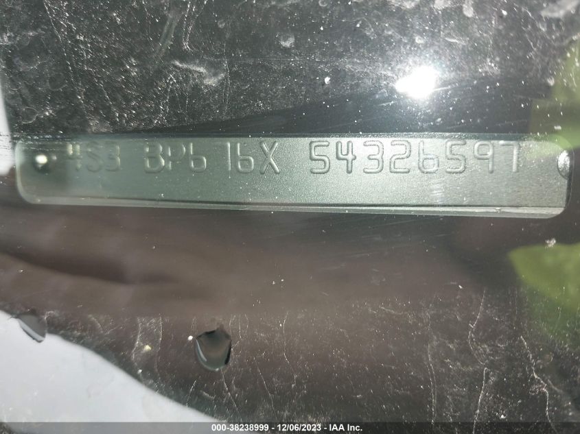 2005 Subaru Legacy 2.5Gt Limited VIN: 4S3BP676X54326597 Lot: 38238999