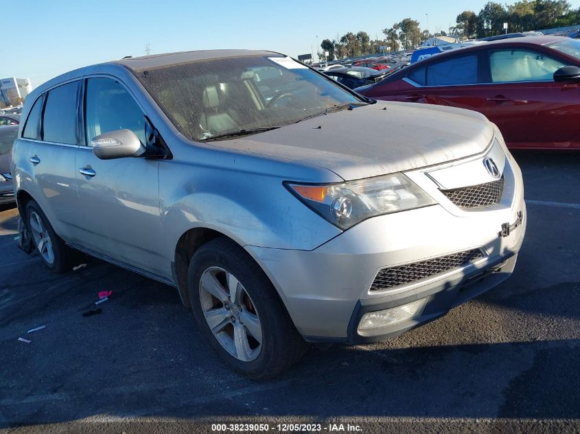 2012 Acura Mdx Technology Package VIN: 2HNYD2H39CH508835 Lot: 38239050