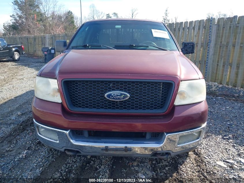 2005 Ford F-150 Fx4/Lariat/Xl/Xlt VIN: 1FTPX14565NA54404 Lot: 38239100