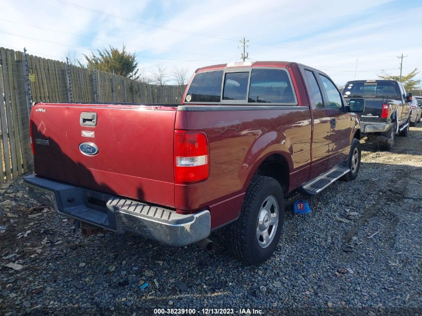 2005 Ford F-150 Fx4/Lariat/Xl/Xlt VIN: 1FTPX14565NA54404 Lot: 38239100