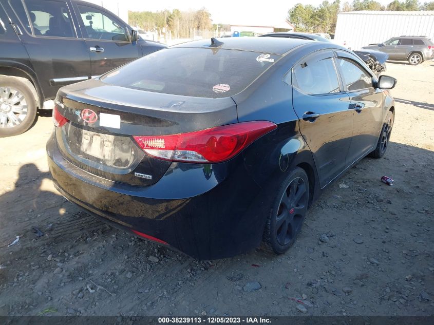 2012 Hyundai Elantra Limited (Ulsan Plant) VIN: KMHDH4AE0CU288669 Lot: 38239113