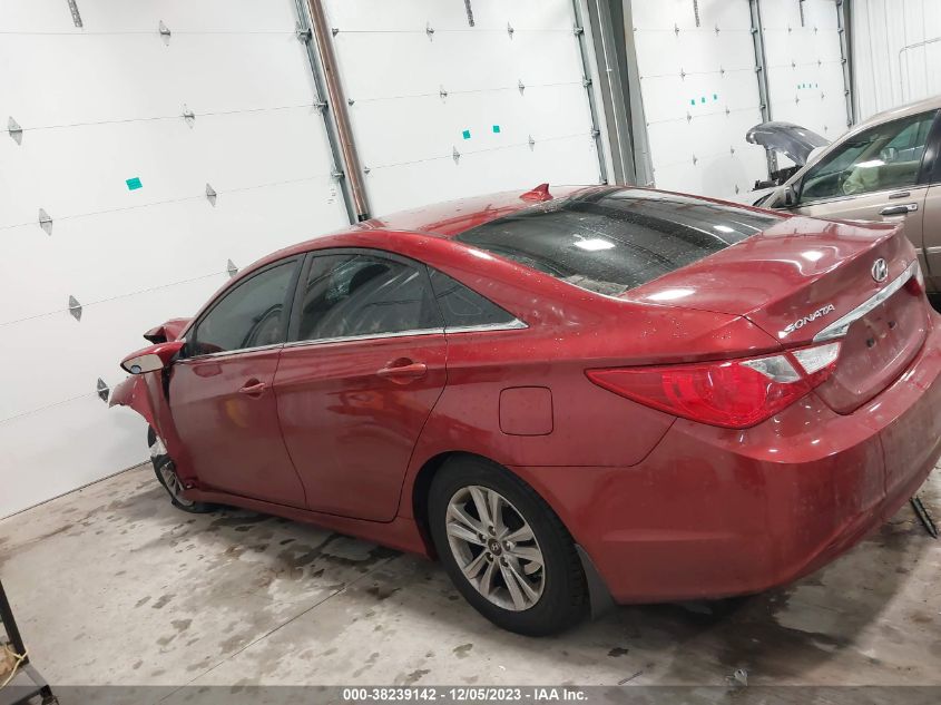 2013 Hyundai Sonata Gls VIN: 5NPEB4AC4DH775989 Lot: 38239142