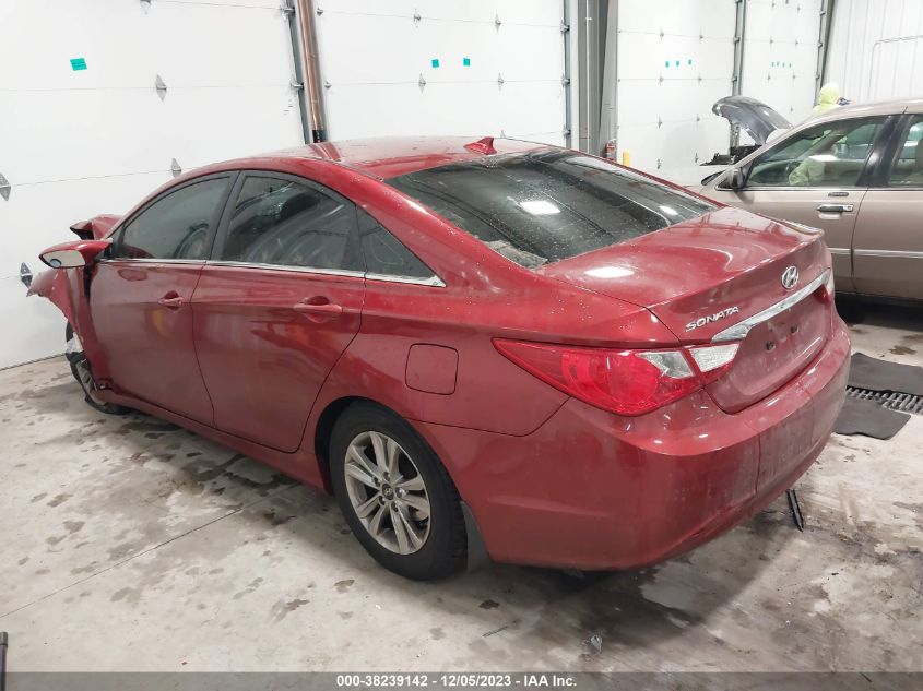 2013 Hyundai Sonata Gls VIN: 5NPEB4AC4DH775989 Lot: 38239142