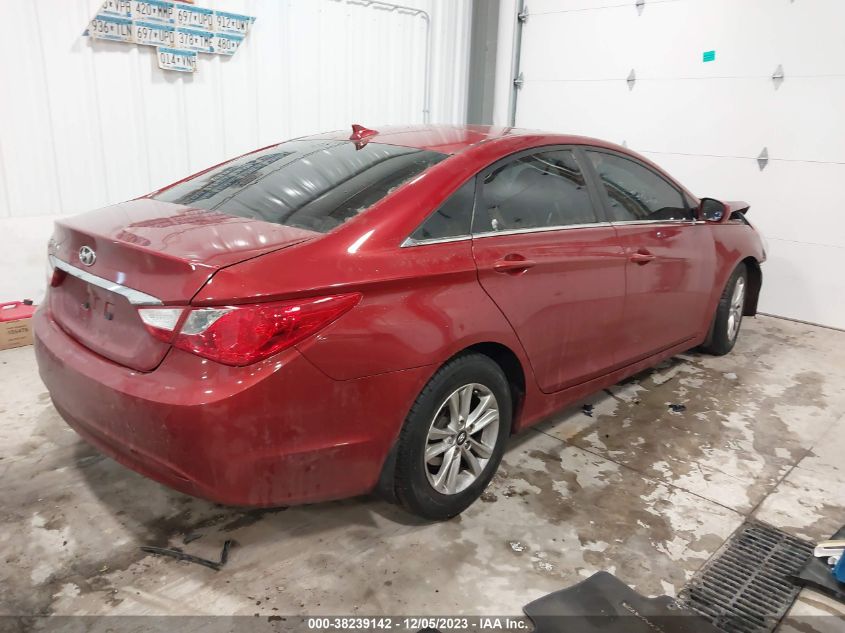 2013 Hyundai Sonata Gls VIN: 5NPEB4AC4DH775989 Lot: 38239142