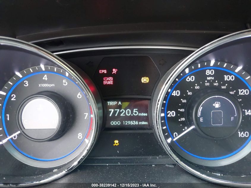 2013 Hyundai Sonata Gls VIN: 5NPEB4AC4DH775989 Lot: 38239142