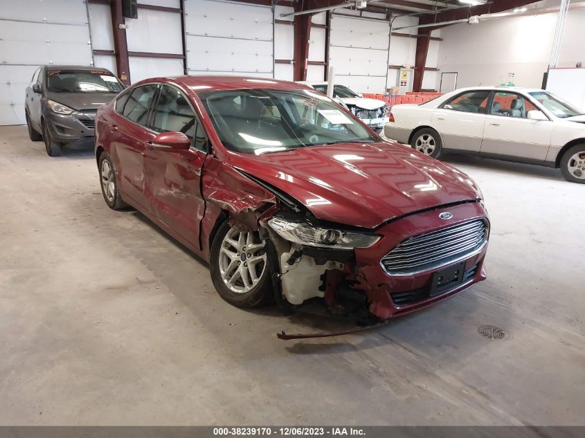 2016 Ford Fusion Se VIN: 1FA6P0H72G5103768 Lot: 38239170