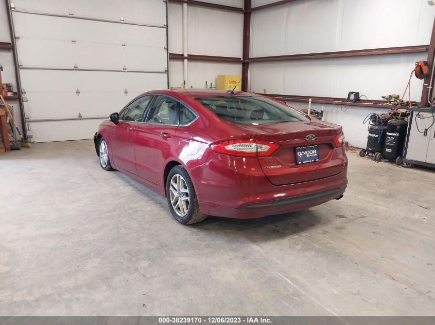 2016 Ford Fusion Se VIN: 1FA6P0H72G5103768 Lot: 38239170