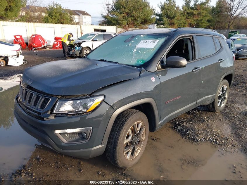 2018 Jeep Compass Trailhawk VIN: 3C4NJDDB7JT422115 Lot: 38239198