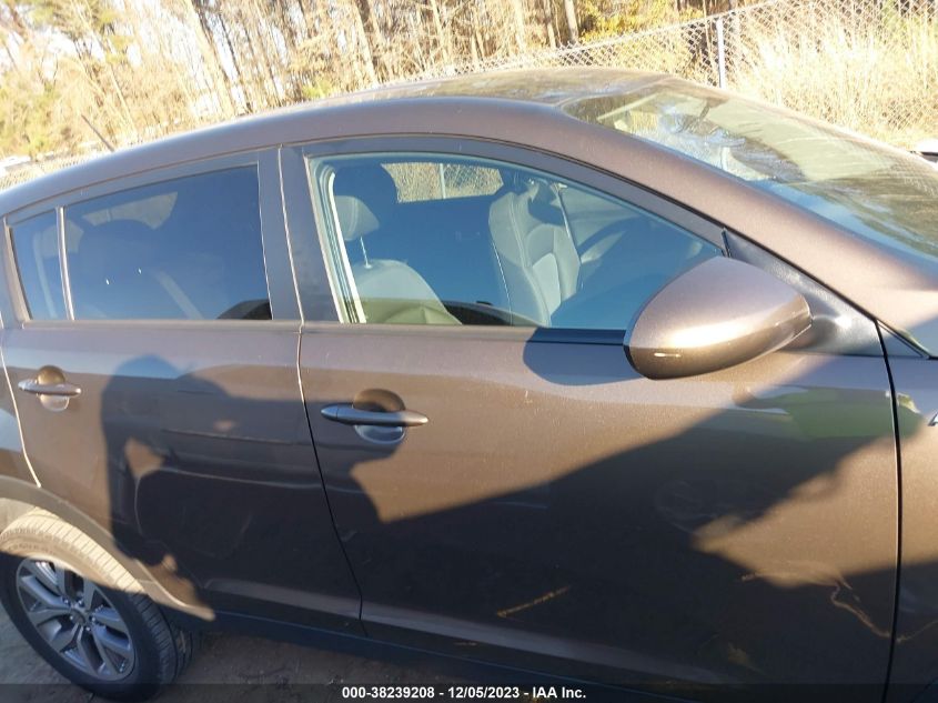 2014 Kia Sportage Lx VIN: KNDPBCAC1E7615111 Lot: 38239208