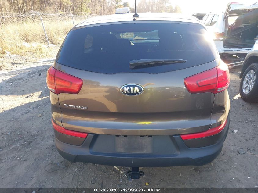 2014 Kia Sportage Lx VIN: KNDPBCAC1E7615111 Lot: 38239208