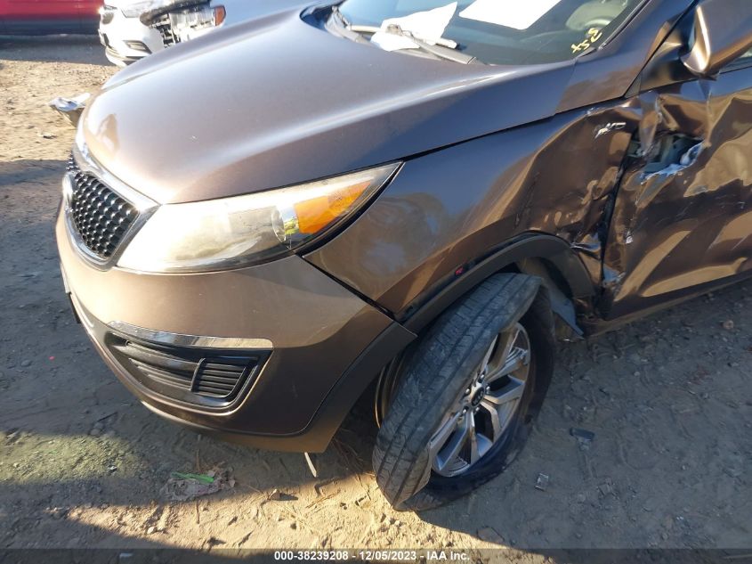 2014 Kia Sportage Lx VIN: KNDPBCAC1E7615111 Lot: 38239208