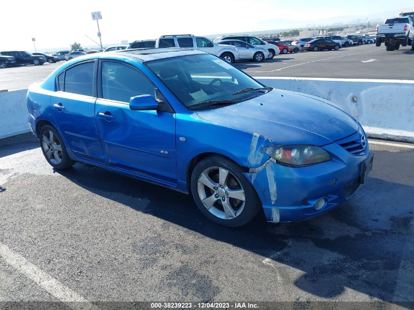 2004 Mazda Mazda3 S VIN: JM1BK123X41177980 Lot: 38239223