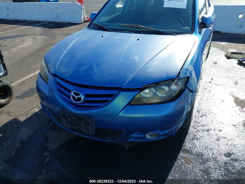 2004 Mazda Mazda3 S VIN: JM1BK123X41177980 Lot: 38239223