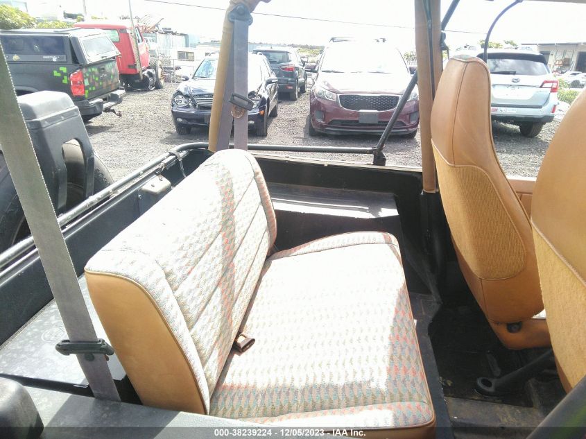 1995 Jeep Wrangler / Yj S/Rio Grande VIN: 1J4FY19P9SP291580 Lot: 38239224