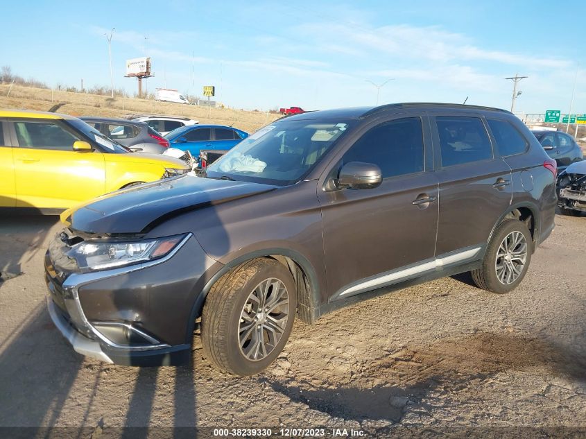 2016 Mitsubishi Outlander Sel/Se VIN: JA4AD3A3XGZ007864 Lot: 38239330