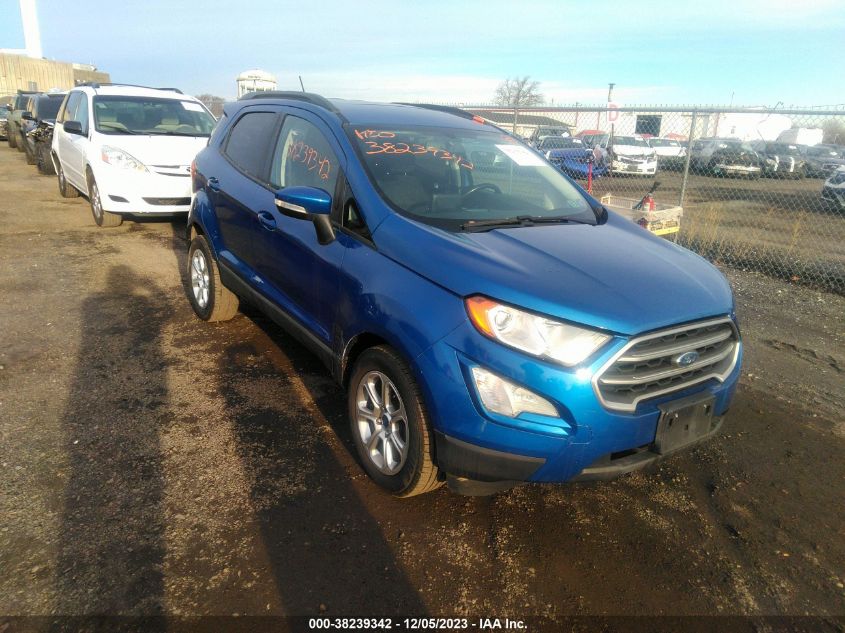 2018 Ford Ecosport Se VIN: MAJ3P1TEXJC164285 Lot: 38239342