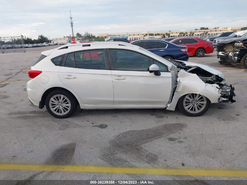 2017 Subaru Impreza 2.0I Premium VIN: 4S3GTAB68H3705717 Lot: 38239358