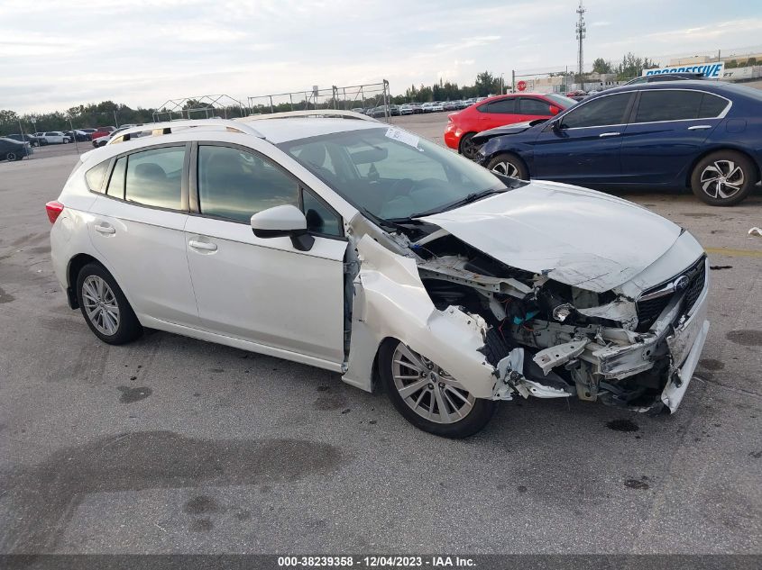 2017 Subaru Impreza 2.0I Premium VIN: 4S3GTAB68H3705717 Lot: 38239358