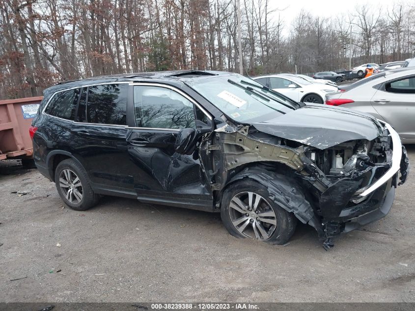 2018 Honda Pilot Ex-L VIN: 5FNYF6H56JB037867 Lot: 38239388