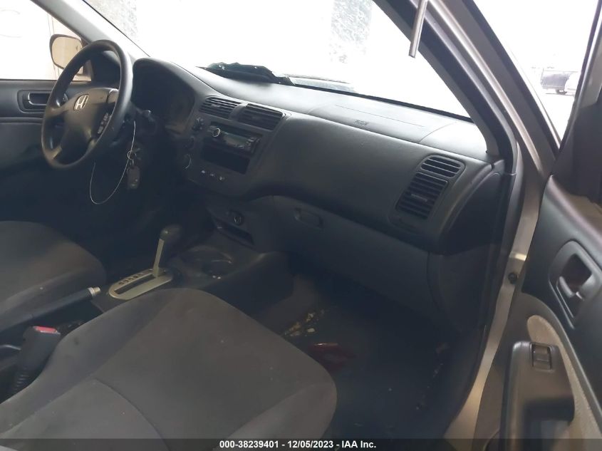 2001 Honda Civic Lx VIN: JHMES165X1S011049 Lot: 38239401