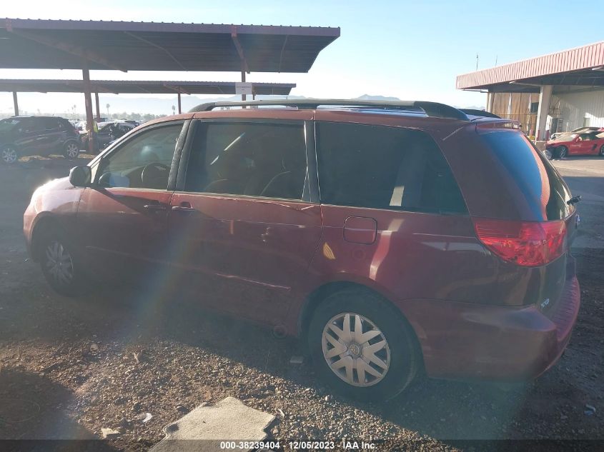 2009 Toyota Sienna Ce/Le VIN: 5TDZK23C19S278841 Lot: 38239404